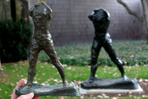 walking man rodin