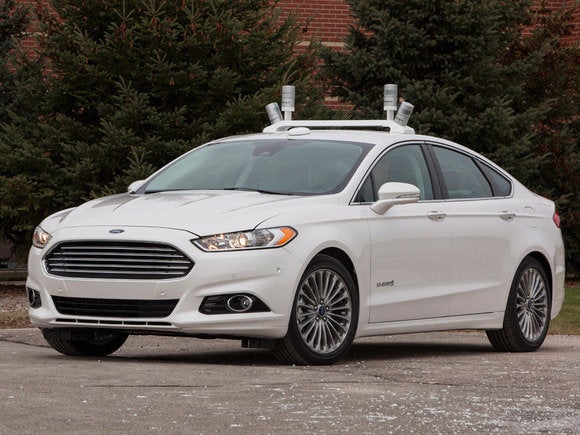 ford automated fusion hybrid research vehicle dec 2013