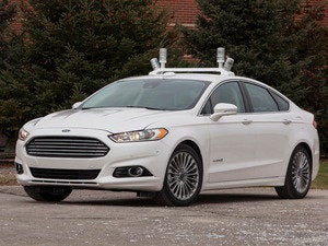 ford automated fusion hybrid research vehicle dec 2013