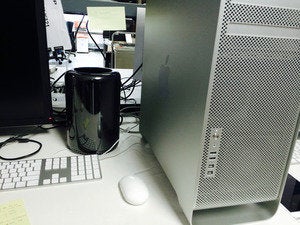 Old Mac Pro, new Mac Pro