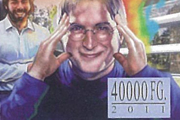 Guinea Bissau Steve Jobs stamp