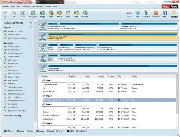 mini tool partition5