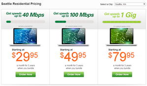 centurylink gigabit prices