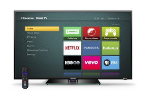hisense roku tv with remote