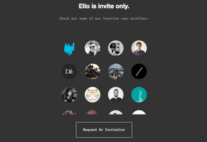 ello landing page