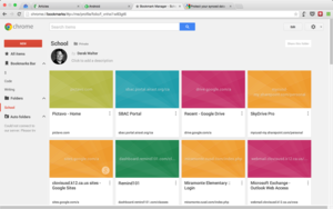 chrome bookmarks