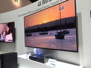 ces 2015 panasonic 4k tv