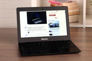 hisense chromebook front