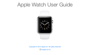 apple watch user guide cover