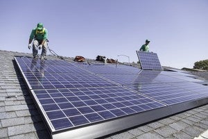 SolarCity installation