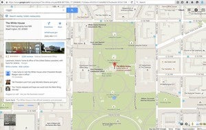 white house google maps