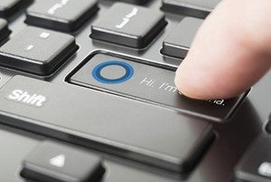 cortana button return key