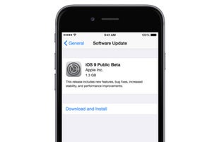 ios9 public beta primary