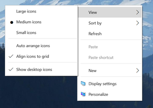 windows 10 context menus