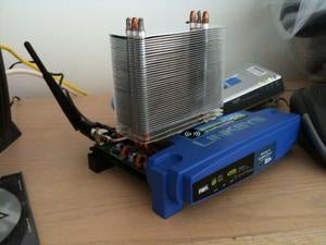 air cooled router heatsink