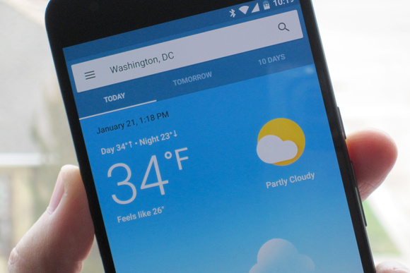 android weather