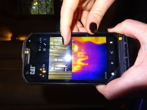 cat s60 thermal and visible image