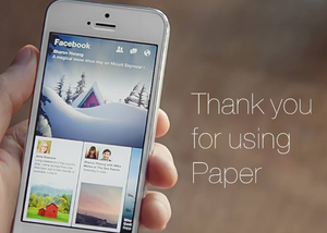 facebook paper primary