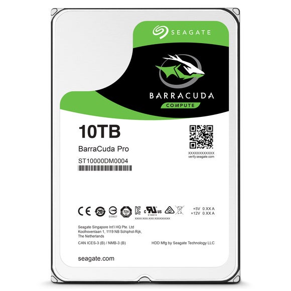 seagate barracuda pro hdd 10tb front