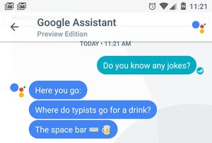 google assistant tips jokes