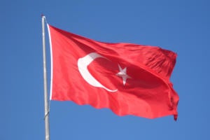 Turkish flag Turkey