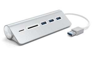 satechi usb card reader hub