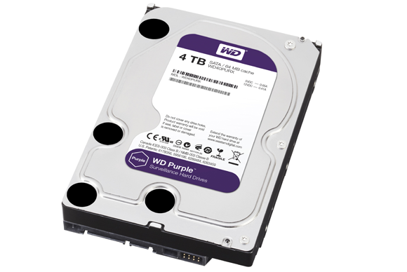WD Purple hard drive