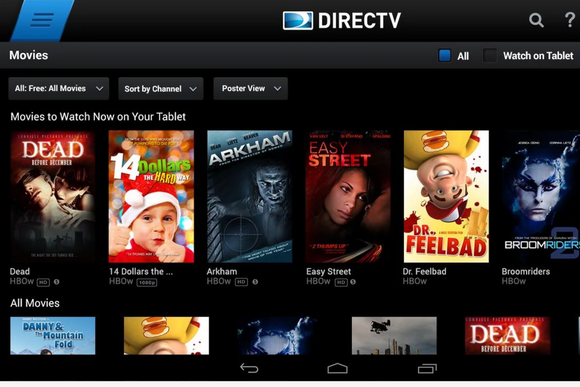 directv android tablet
